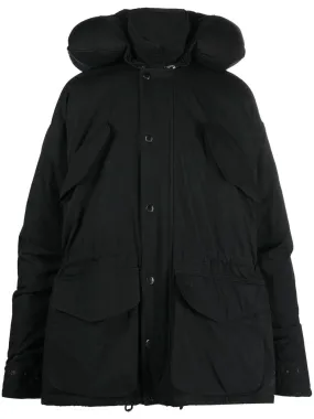 BALENCIAGA Travel Parka Jacket Black