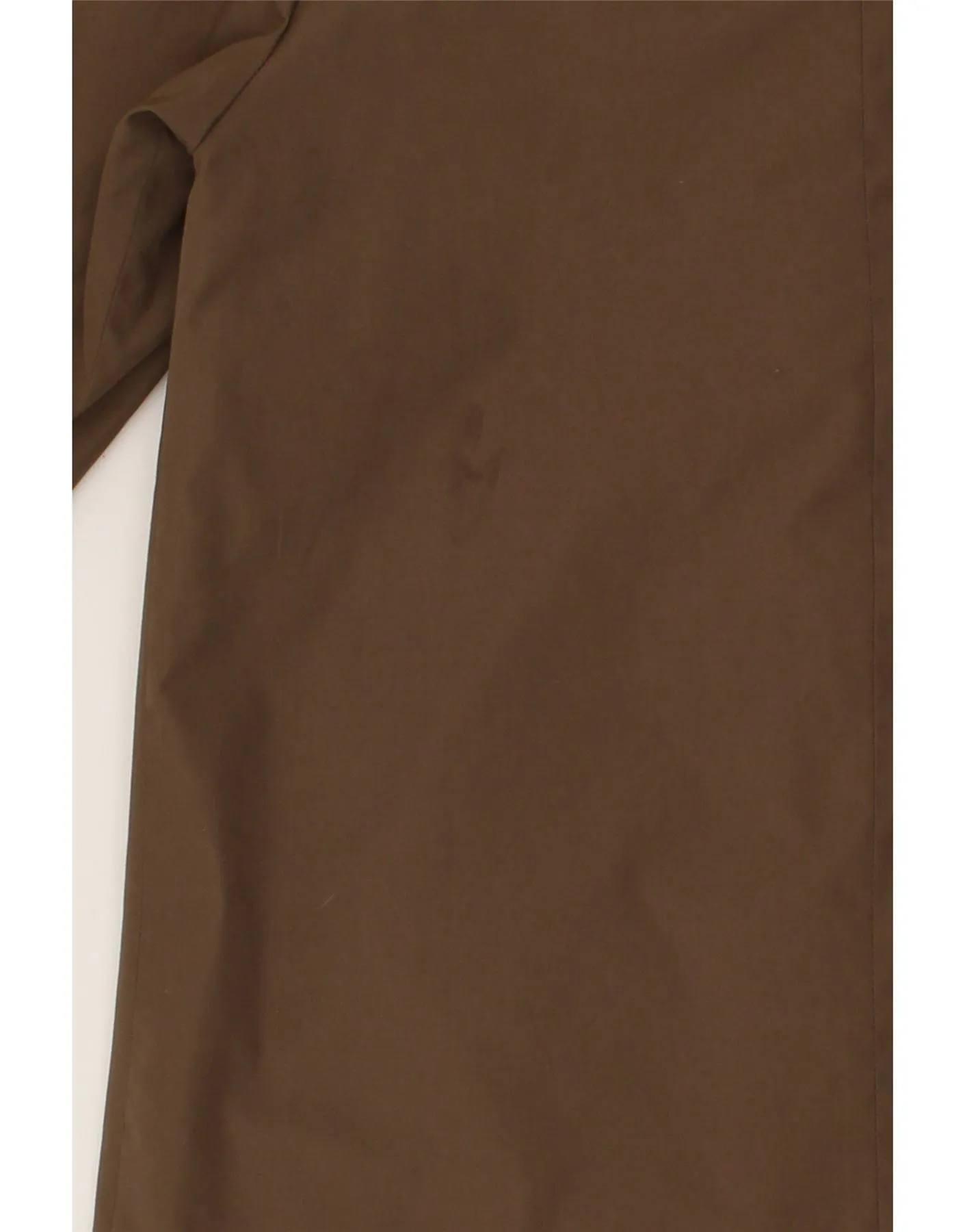DANNIMAC Womens Sherpa Jacket UK 16 Large Brown Polyester
