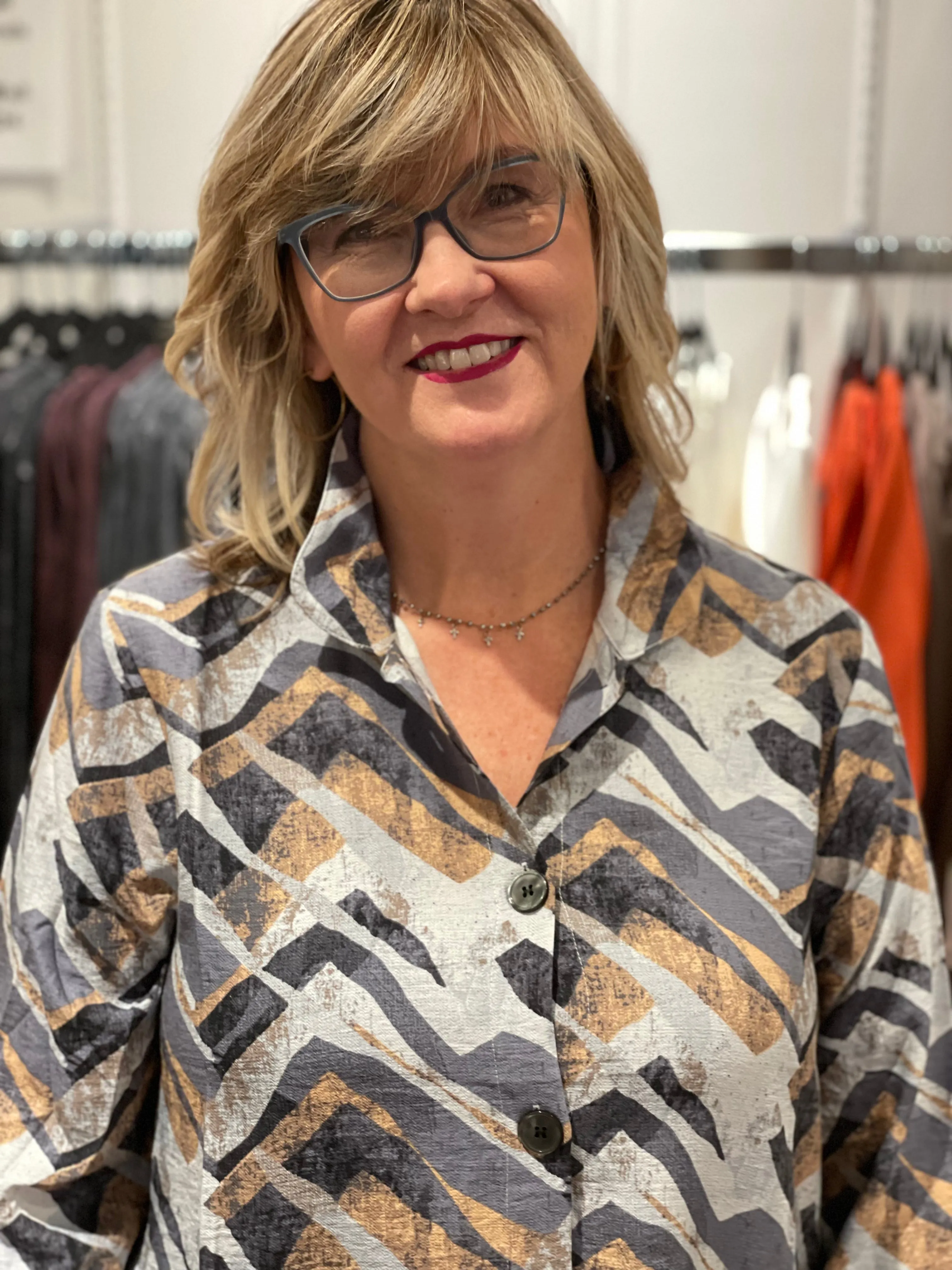 Lior Demi Wire Collar Tunic w/ Pockets