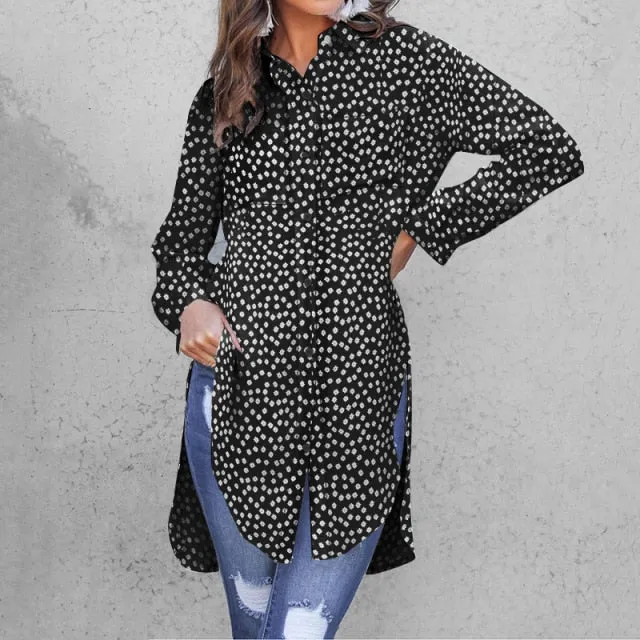 Long Sleeve Casual Muslim Modest Tunic