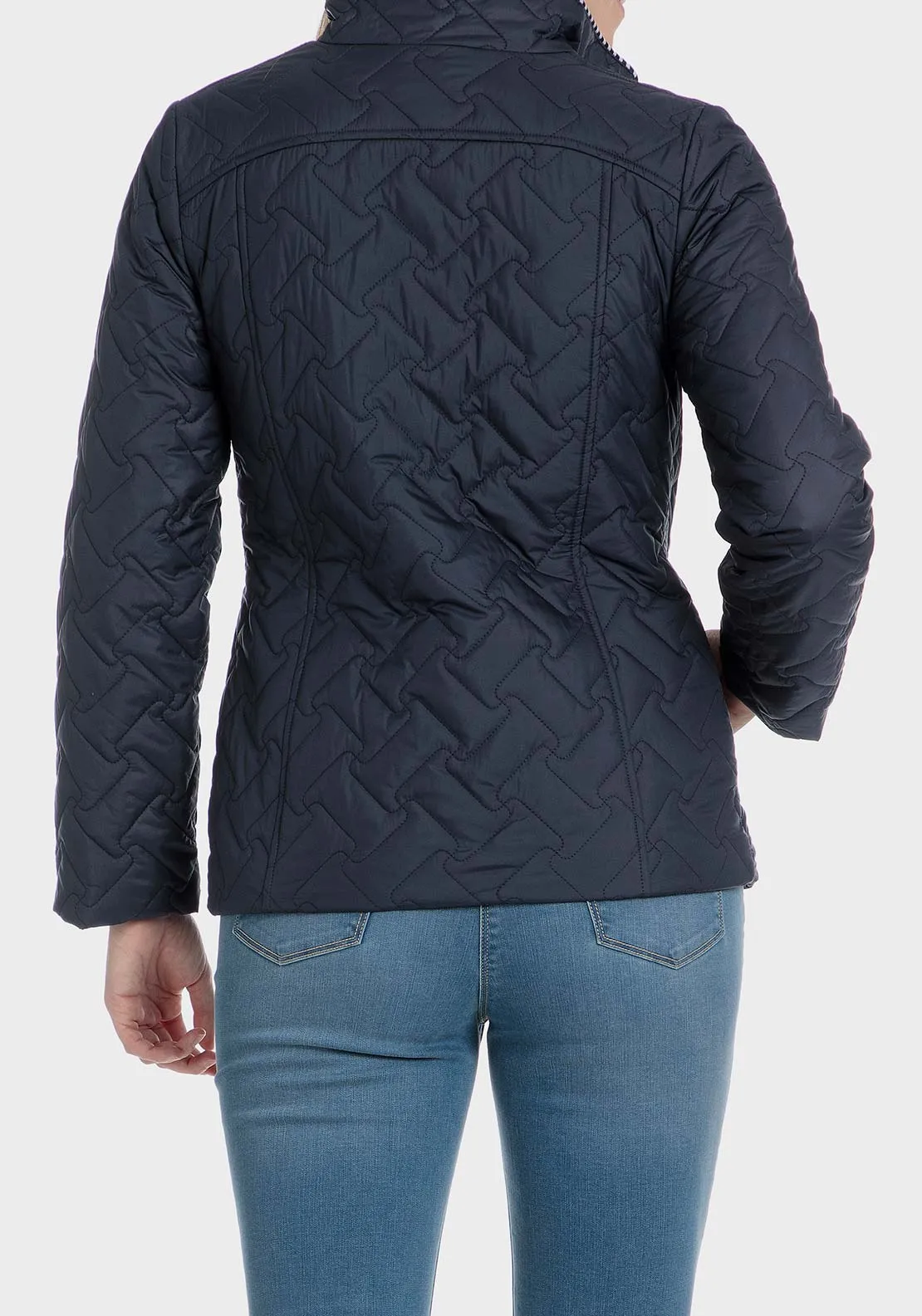 Padded parka jacket - Blue / Navy