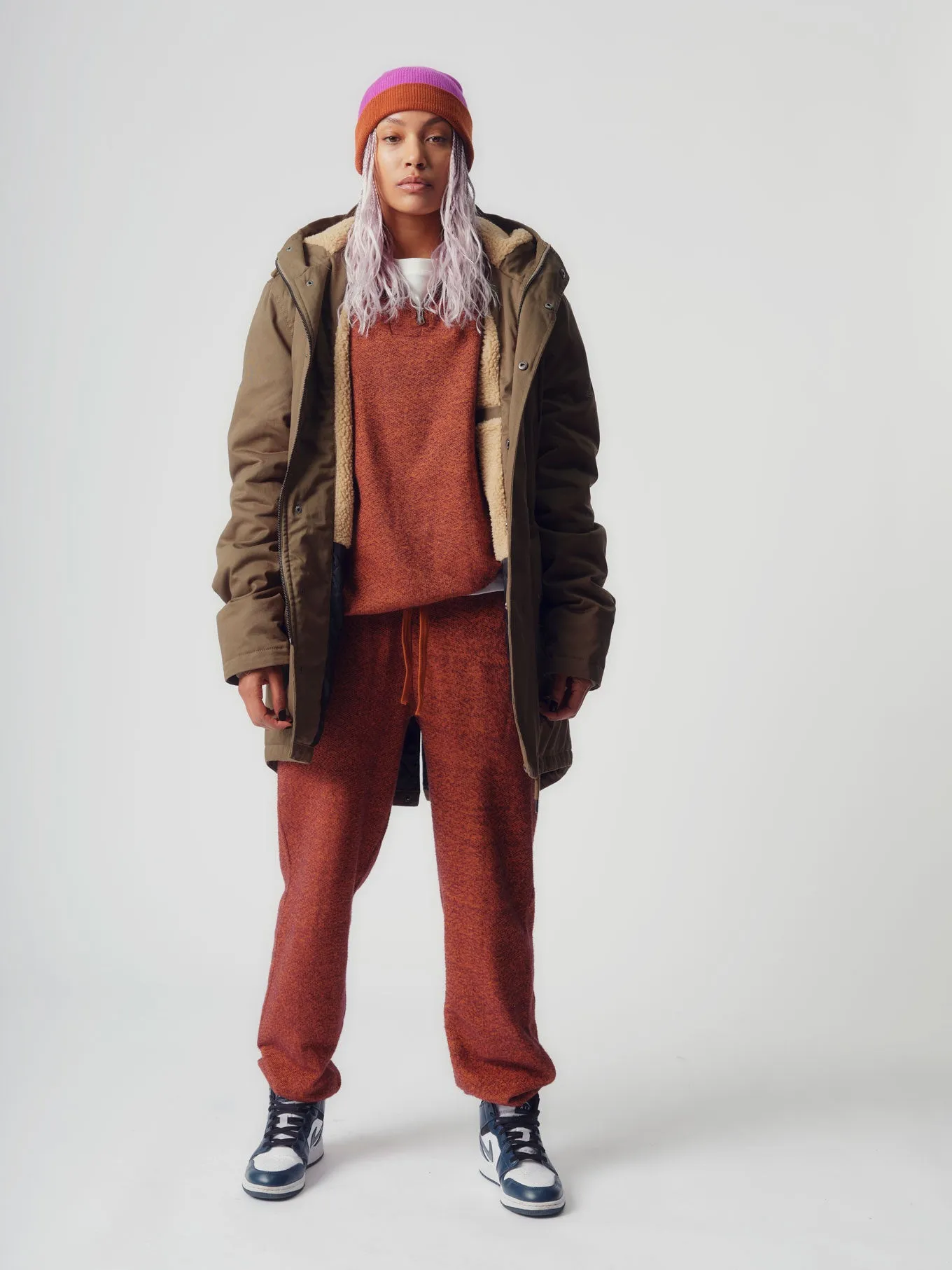 WILSON - Organic Cotton Parka Khaki